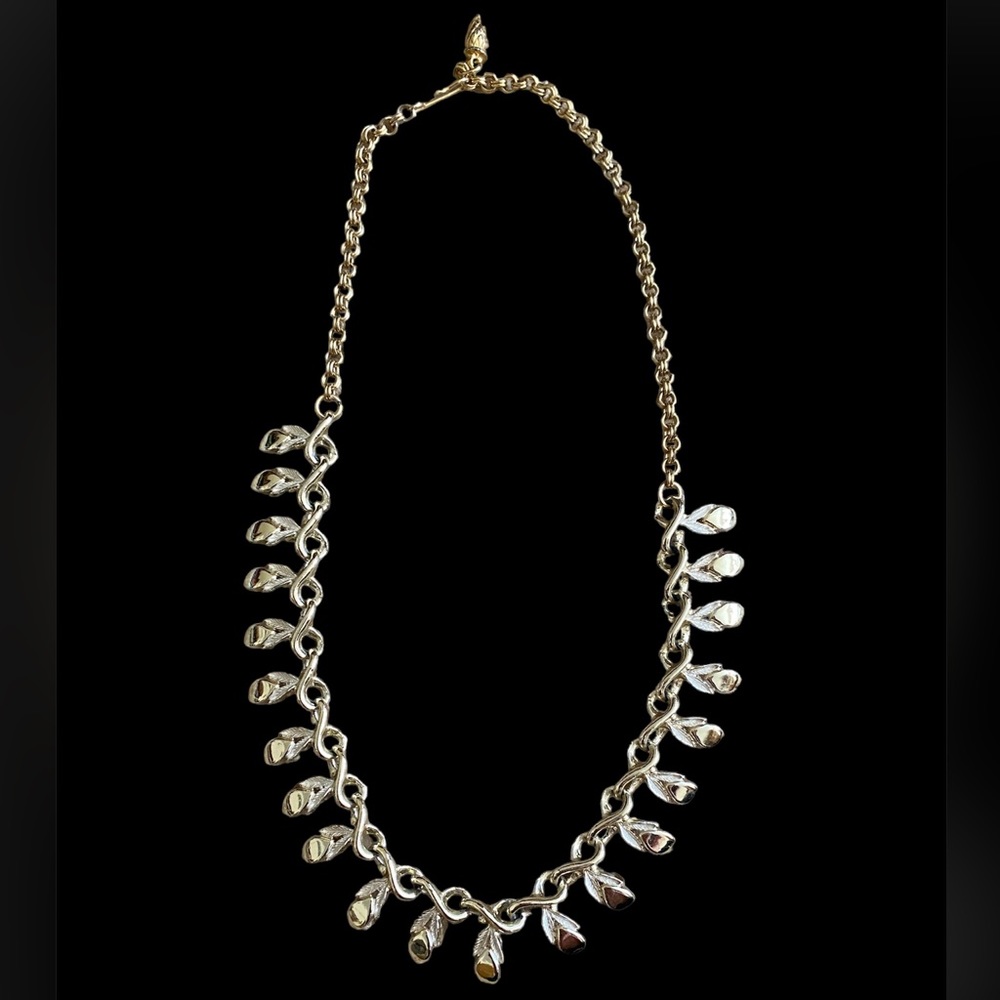 Vintage Boho Gold Tone Necklace